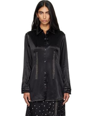 Wales Bonner Mystic Shirt - Black