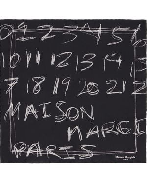 Maison Margiela Foulard Scarf - Black