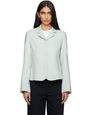 Sandy Liang Garten Blazer - White