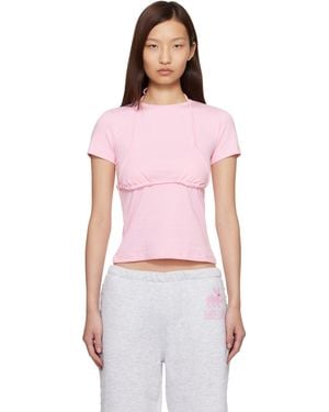 Sandy Liang Effie T-Shirt - Pink