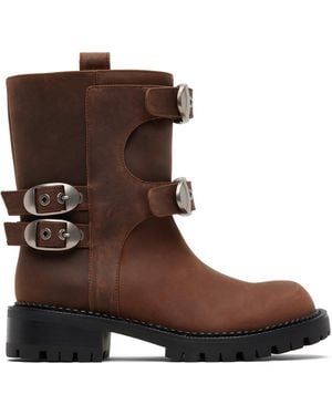Marc Jacobs 'The Kiki Moto' Boots - Brown