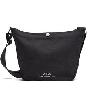 A.P.C. Journal Small Satchel - Black