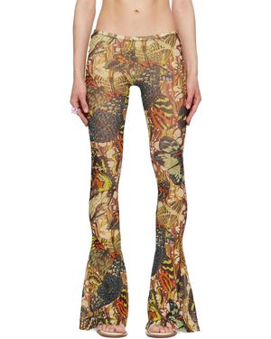 Jean Paul Gaultier Butterfly パンツ - ホワイト
