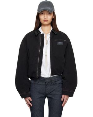 Acne Studios Blouson Bomber Jacket - Black