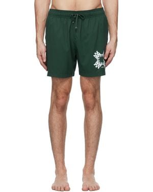 Amiri Ma Quad Swim Shorts - Green