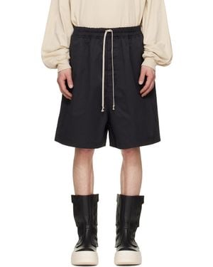 Rick Owens Tower Faun Shorts - Black