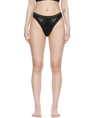 Stella McCartney Culotte de bikini stellawear noire