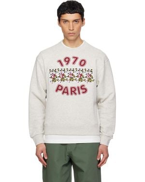 KENZO Paris Wild Tiger' Embroidered Sweatshirt - Multicolour