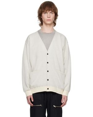 Attachment Off- Ak31-033 Cardigan - Black