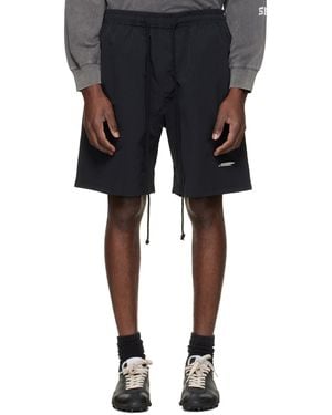 Song For The Mute 'Sftm/Academy' Gym Shorts - Black
