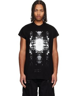 Julius Europa Graphic Sleeveless T-Shirt - Black