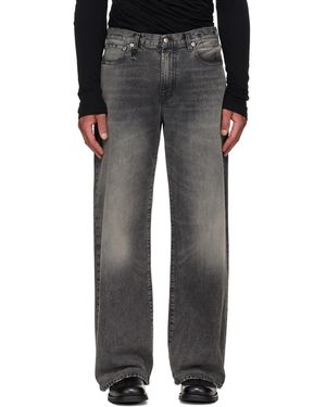 R13 D'Arcy Loose Jeans - Black