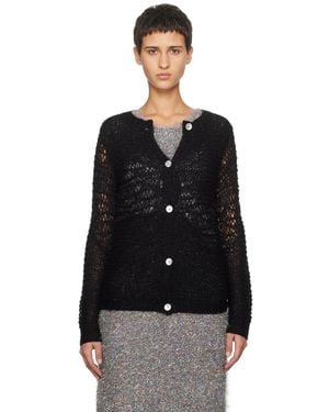 Anna Sui Buttoned Cardigan - Black
