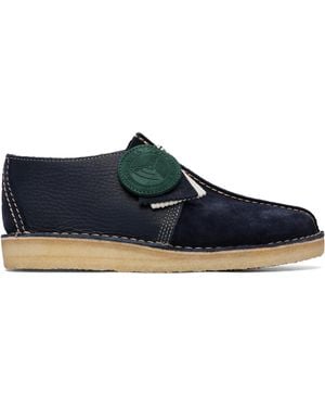 Clarks Desert Trek Derbys - Blue