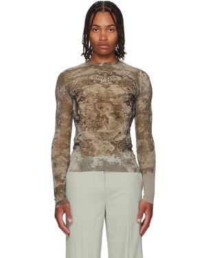 Jean Paul Gaultier 'The Médaillon' Top - Multicolour