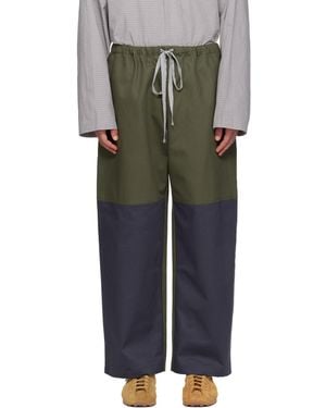SC103 Pantalon Dispatch Kaki Et Bleu Marine - Noir