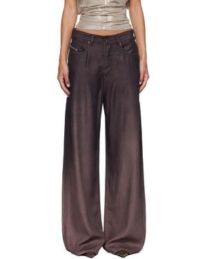 DIESEL Relaxed Low Waist 1996 D-Sire Jeans - Brown
