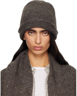 Lauren Manoogian Crown Beanie - Black
