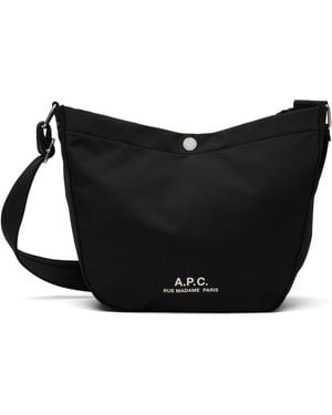 A.P.C. Journal Small Satchel - Black