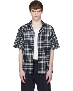 Lanvin Checked Shirt - Blue