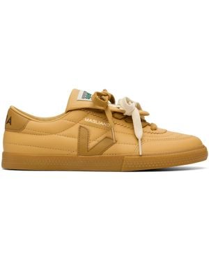 Veja Tan Magliano Edition Panenka Leather Sneakers - Brown