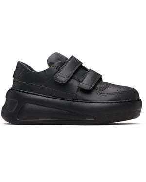 Acne Studios Velcro Strap Platform Trainers - Black