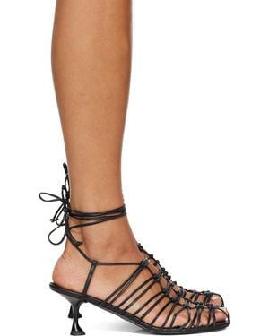 Proenza Schouler Tee Knot Heeled Sandals - Brown