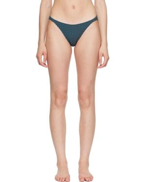 Fruity Booty Laguna Bikini Bottom - Blue