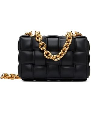Bottega Veneta Black Padded Chain Cassette Bag - Multicolour