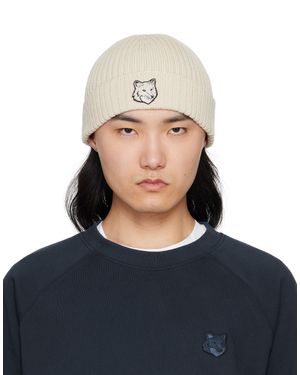 Maison Kitsuné Bonnet À Logo De Renard - Bleu