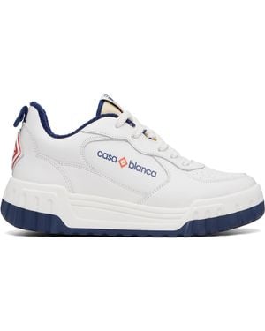CASABLANCA Court Trainers - White