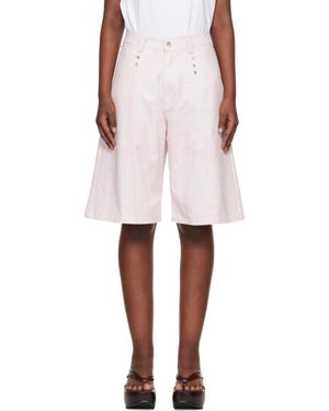 Collina Strada Short Picnic Chason Rose - Blanc