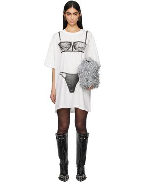 VAQUERA Trompe L'Oeil Tall T-Shirt - Black