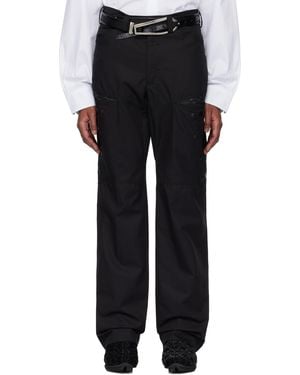 Kiko Kostadinov Inex Snap Pants - Black
