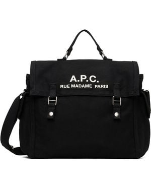 A.P.C. Recuperation Satchel - Black