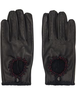 Ernest W. Baker Driving Gloves - Black