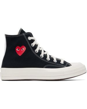 COMME DES GARÇONS PLAY Converse Edition Chuck 70 Og Single Heart Trainers - Blue