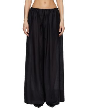 Entire studios Vento Wide Leg Trousers - Black