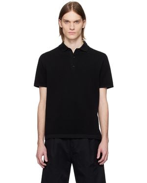 Reigning Champ Supima Pique Ace Polo - Black
