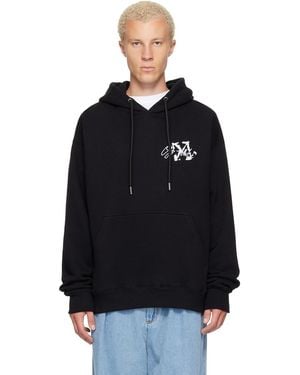 Off-White c/o Virgil Abloh Stroke 2 Arrow Skate Hoodie - Black