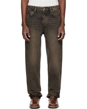 Represent R2 Straight Leg Jeans - Black