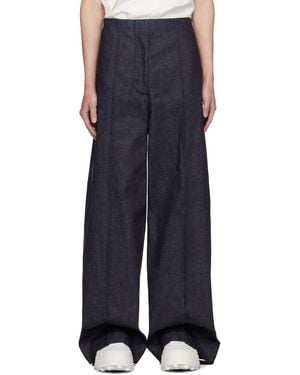 Peter Do Oversized Jeans - Black