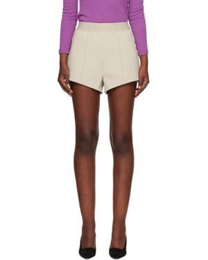 Wardrobe NYC Bonded Shorts - Black