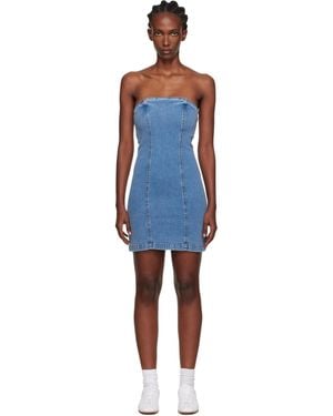 Holzweiler Kristin Denim Minidress - Blue