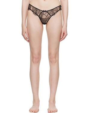 Fleur du Mal Sophia Lace Thong - Multicolour