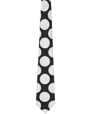 Comme des Garçons Polka Dot Tie - Black