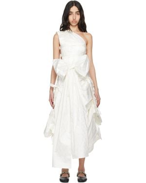 Super Yaya Off- Beatrice Midi Dress - Black