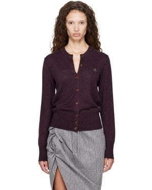 Vivienne Westwood Bea Cardigan - Purple