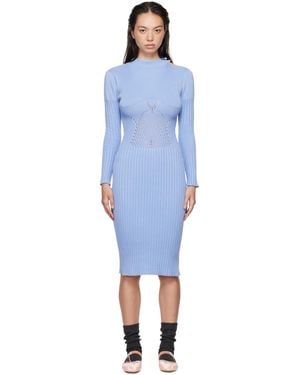 Isa Boulder Raven Midi Dress - Blue