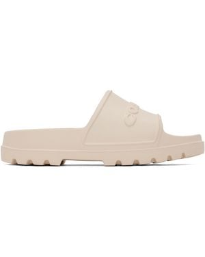 COACH Off- Jesse Pool Slides - Black